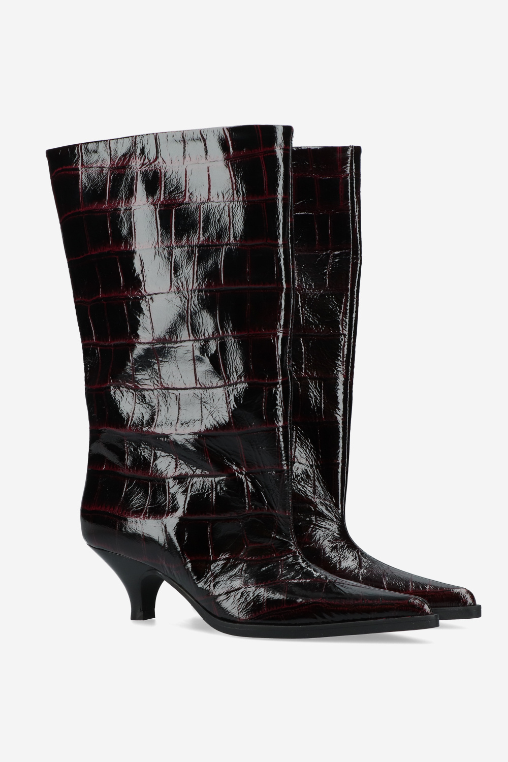 Elena Iachi Boots Bordeaux
