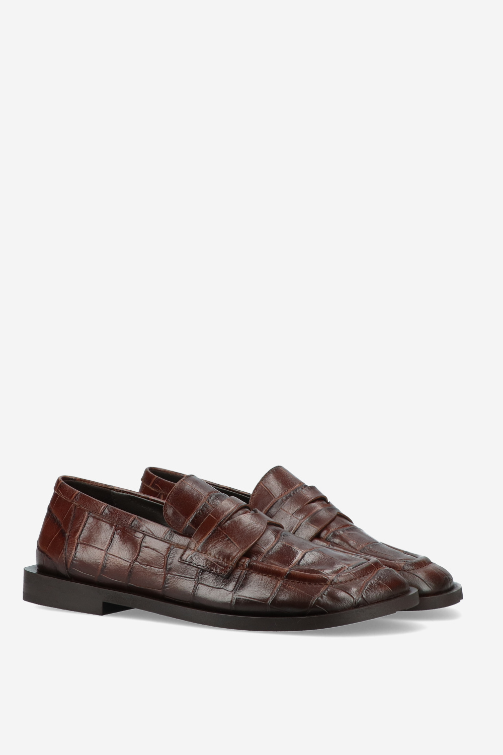 Elena Iachi Loafers Brown