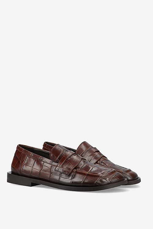Elena Iachi Loafers Brown