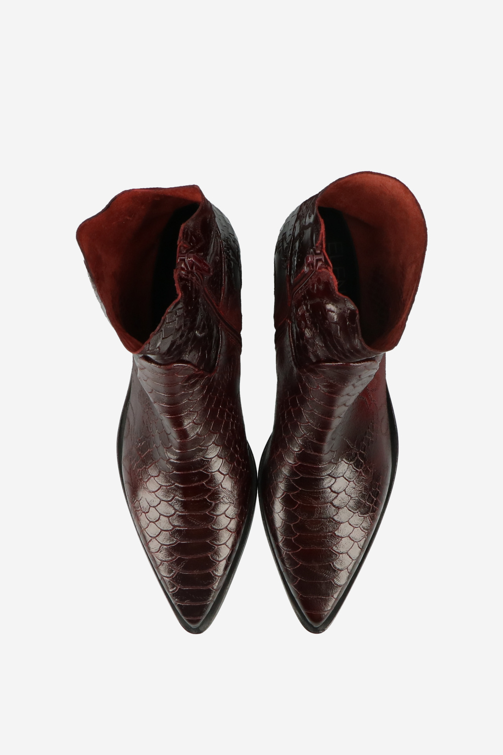 Elena Iachi Boots Bordeaux