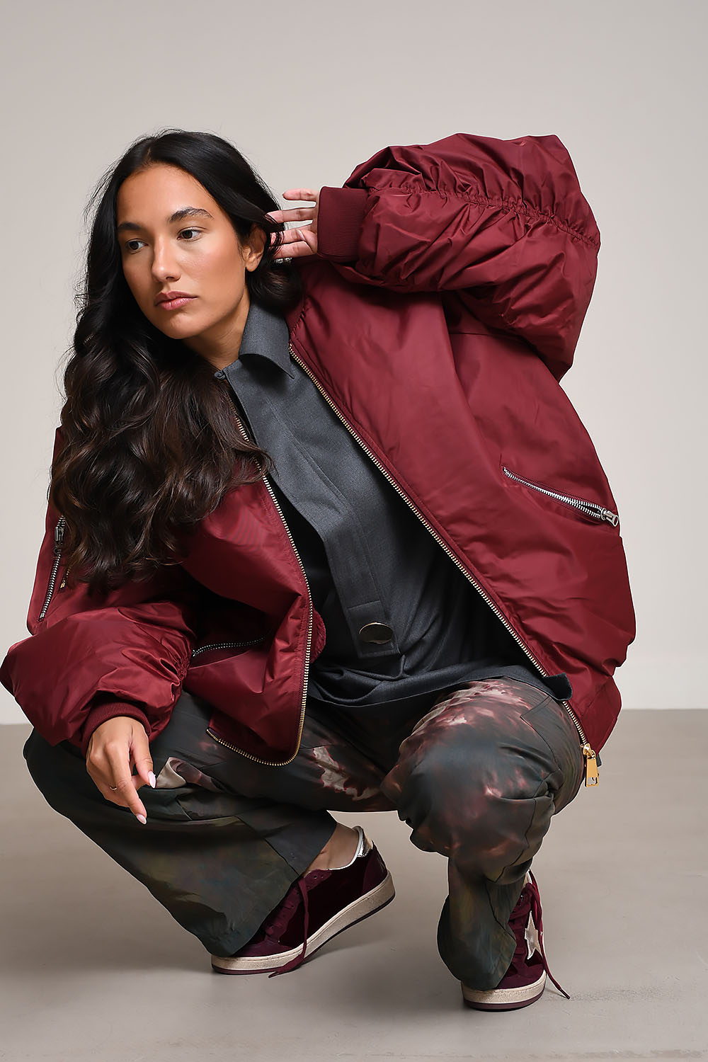 Frenken Jackets Bordeaux