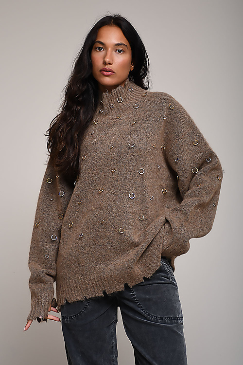 Frenken Sweaters Brown