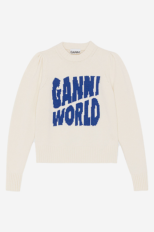 Ganni Sweaters Wit