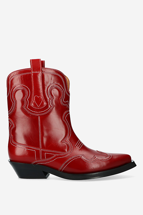 Ganni Boots Red