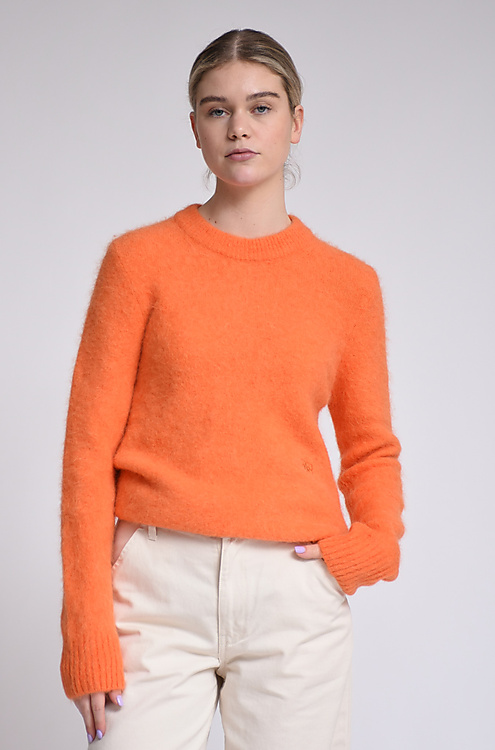 Ganni Sweaters Orange