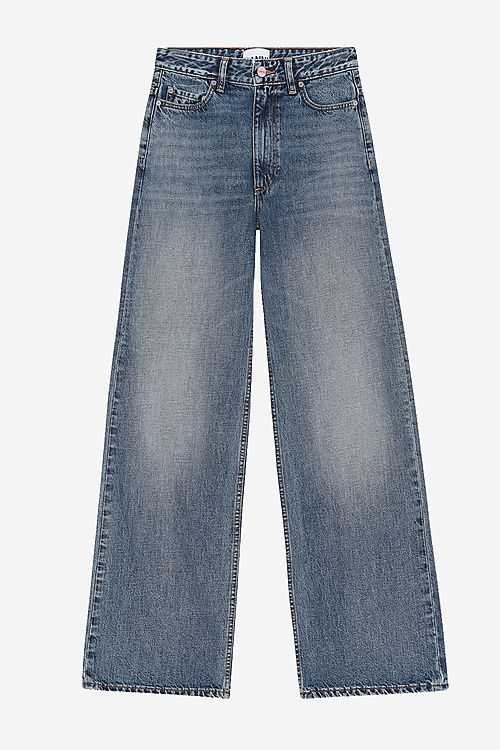 Ganni Denim Blauw