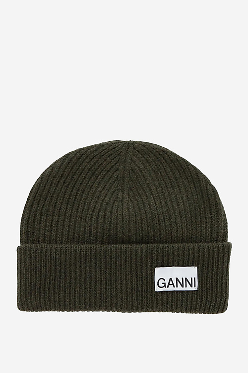 Ganni Hats Green