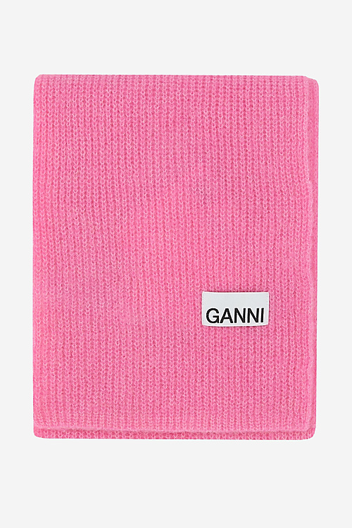 Ganni Scarfs Pink