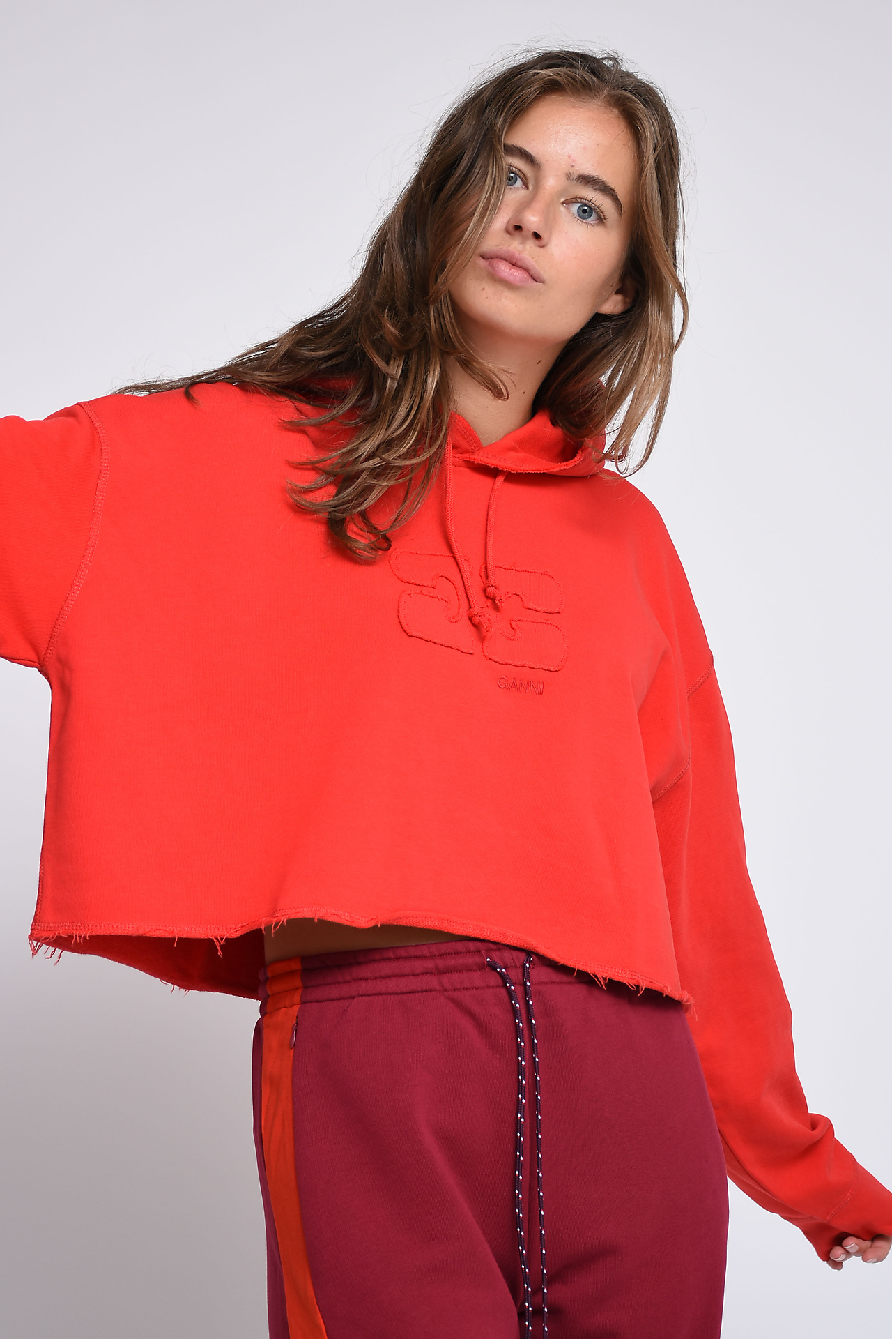 Ganni Sweaters Rood
