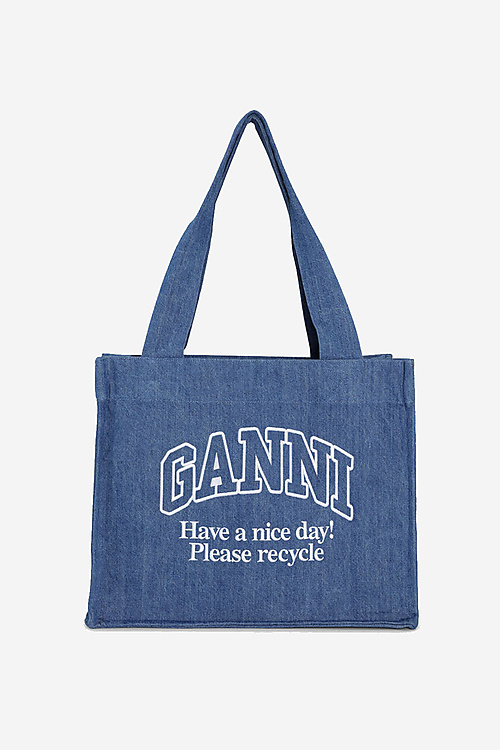 Ganni Tote bag Blue