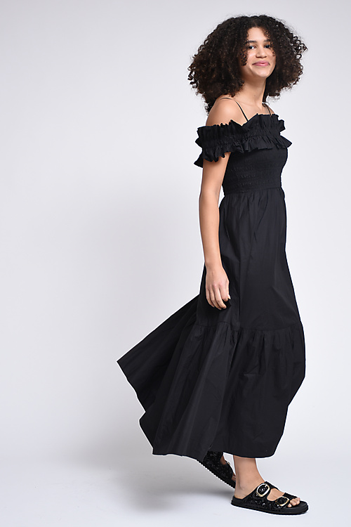 Ganni Dresses Black