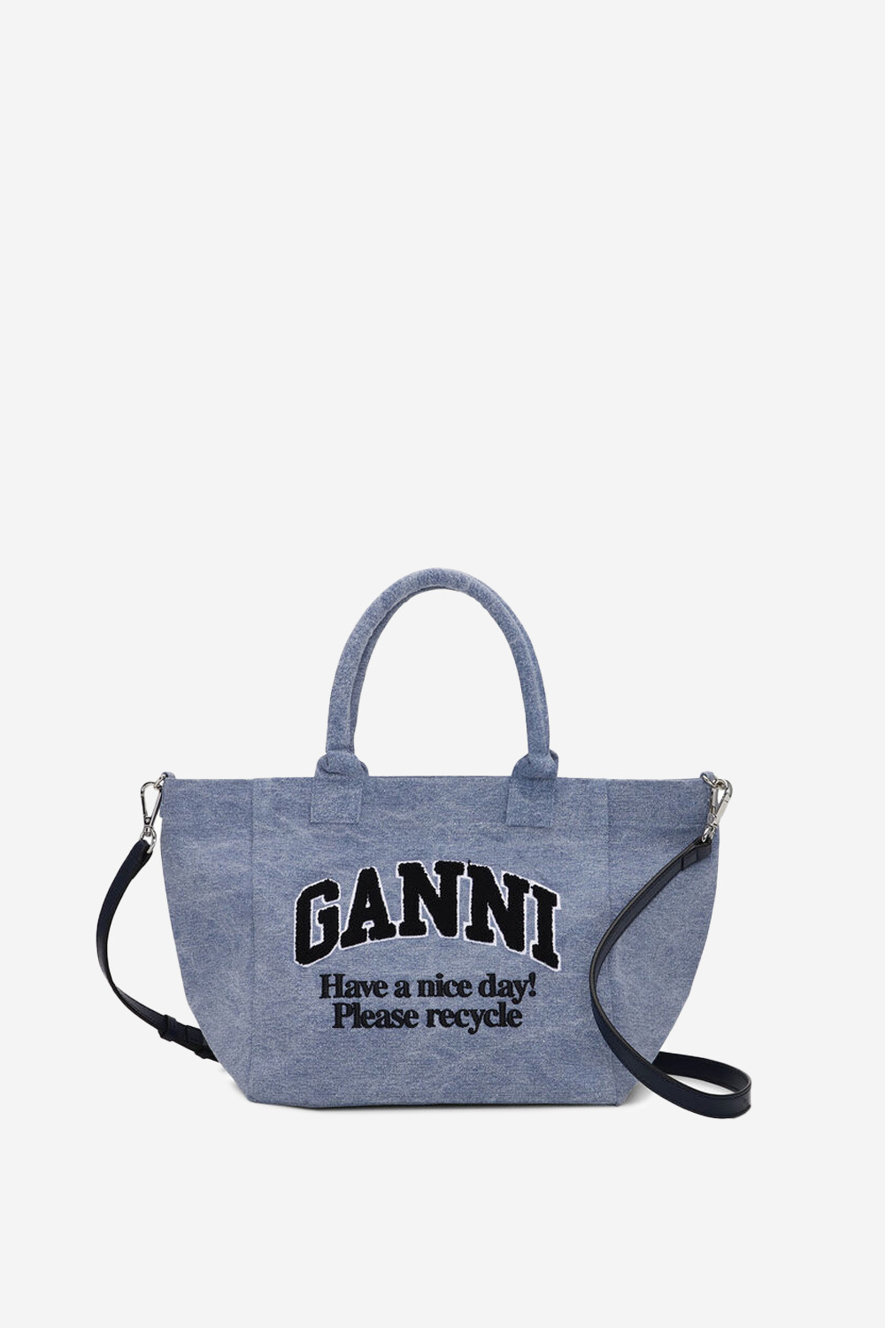 Ganni Tote bag Blue