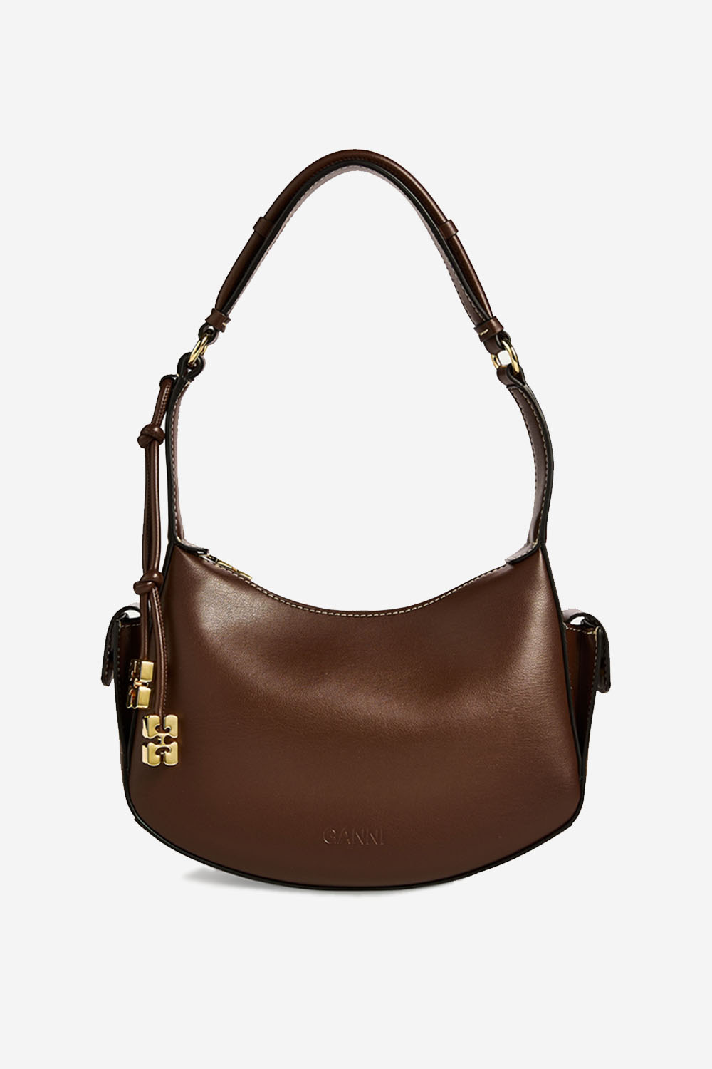 Ganni Shoulder bag Brown