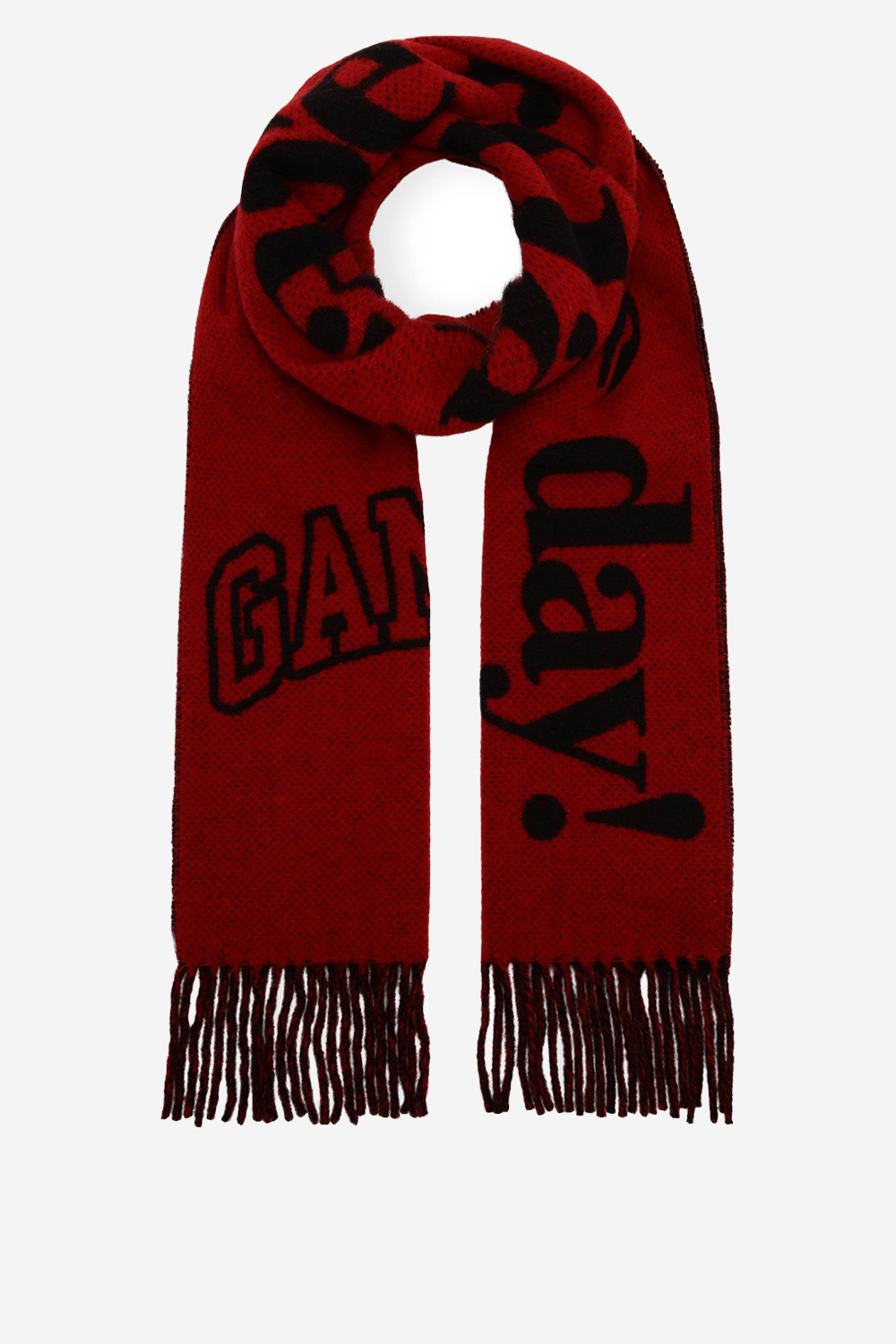 Ganni Scarfs Red