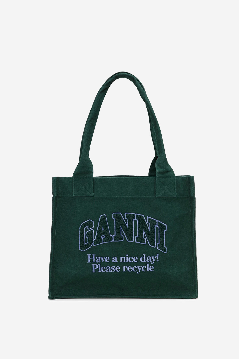 Ganni Shopper Groen