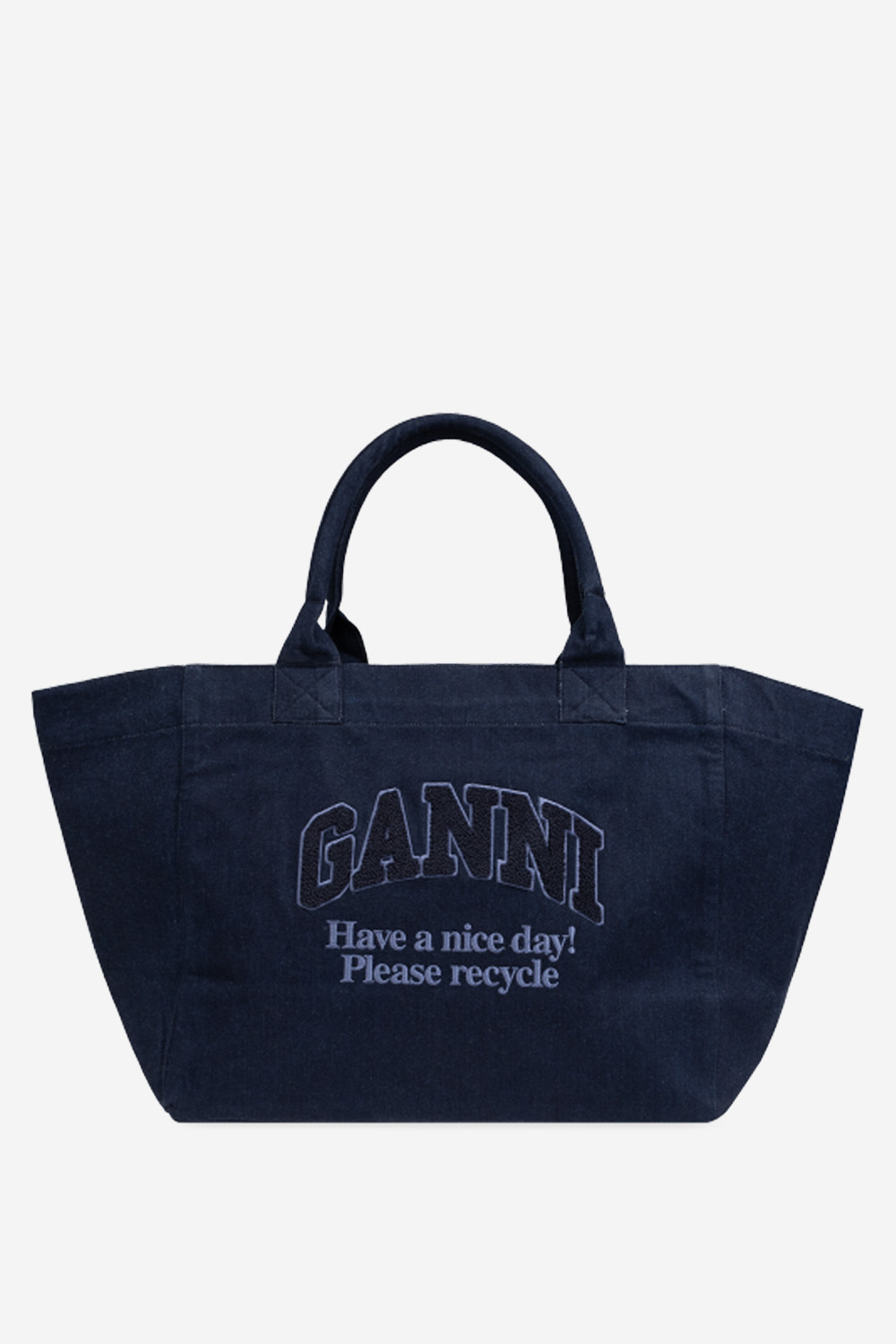 Ganni Tote bag Blue