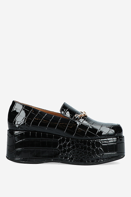 Ganni Loafers Zwart