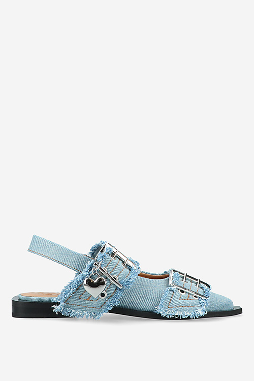 Ganni Ballerinas Blue