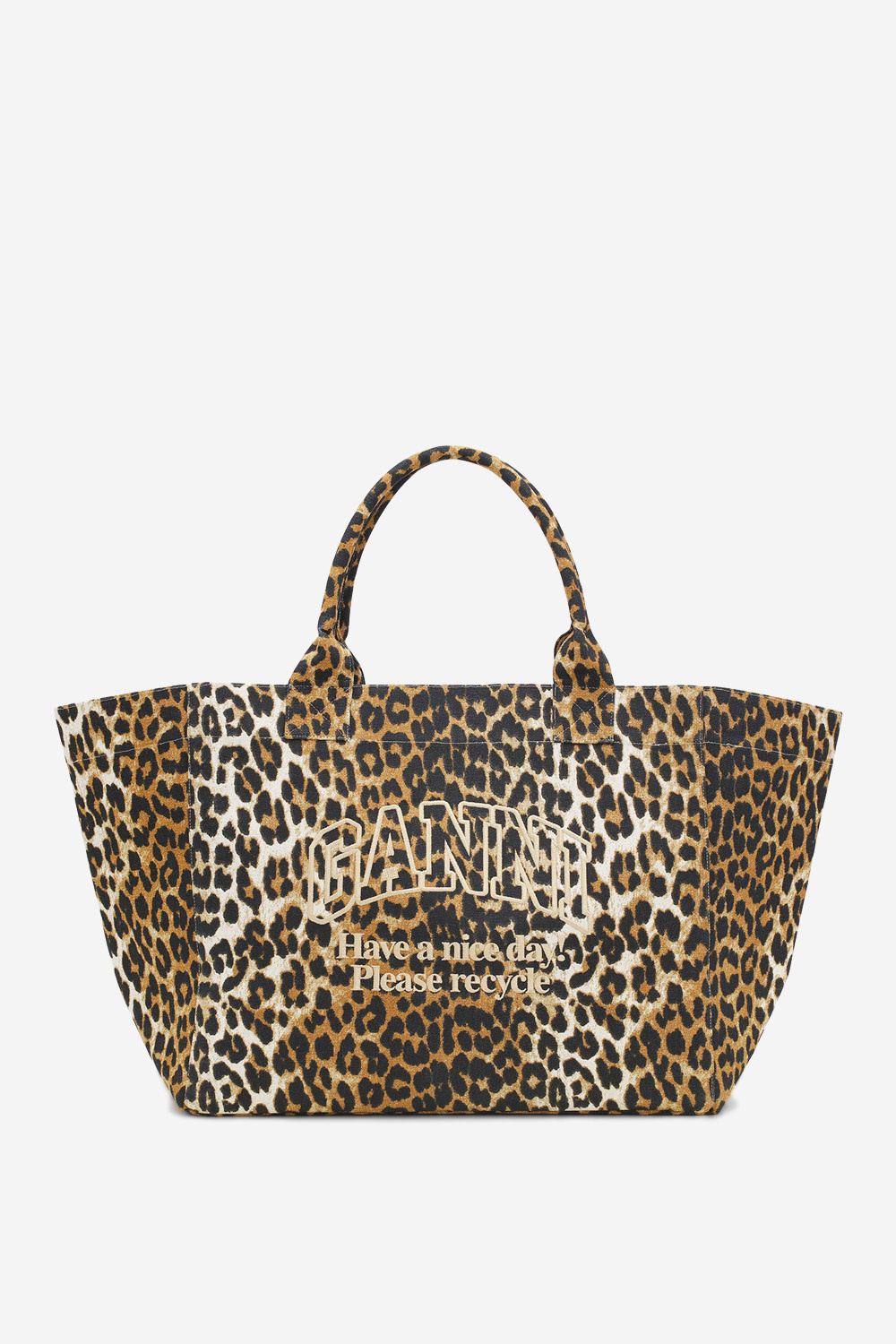 Ganni Tote bag Animal print