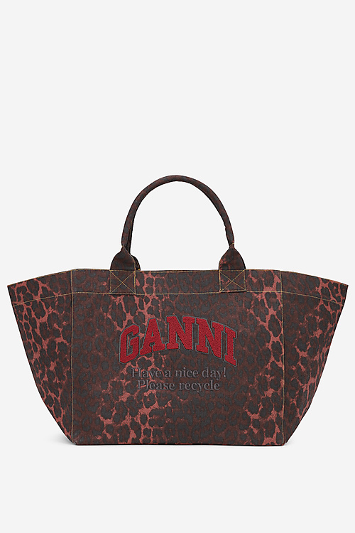 Ganni Shopper Dierenprint