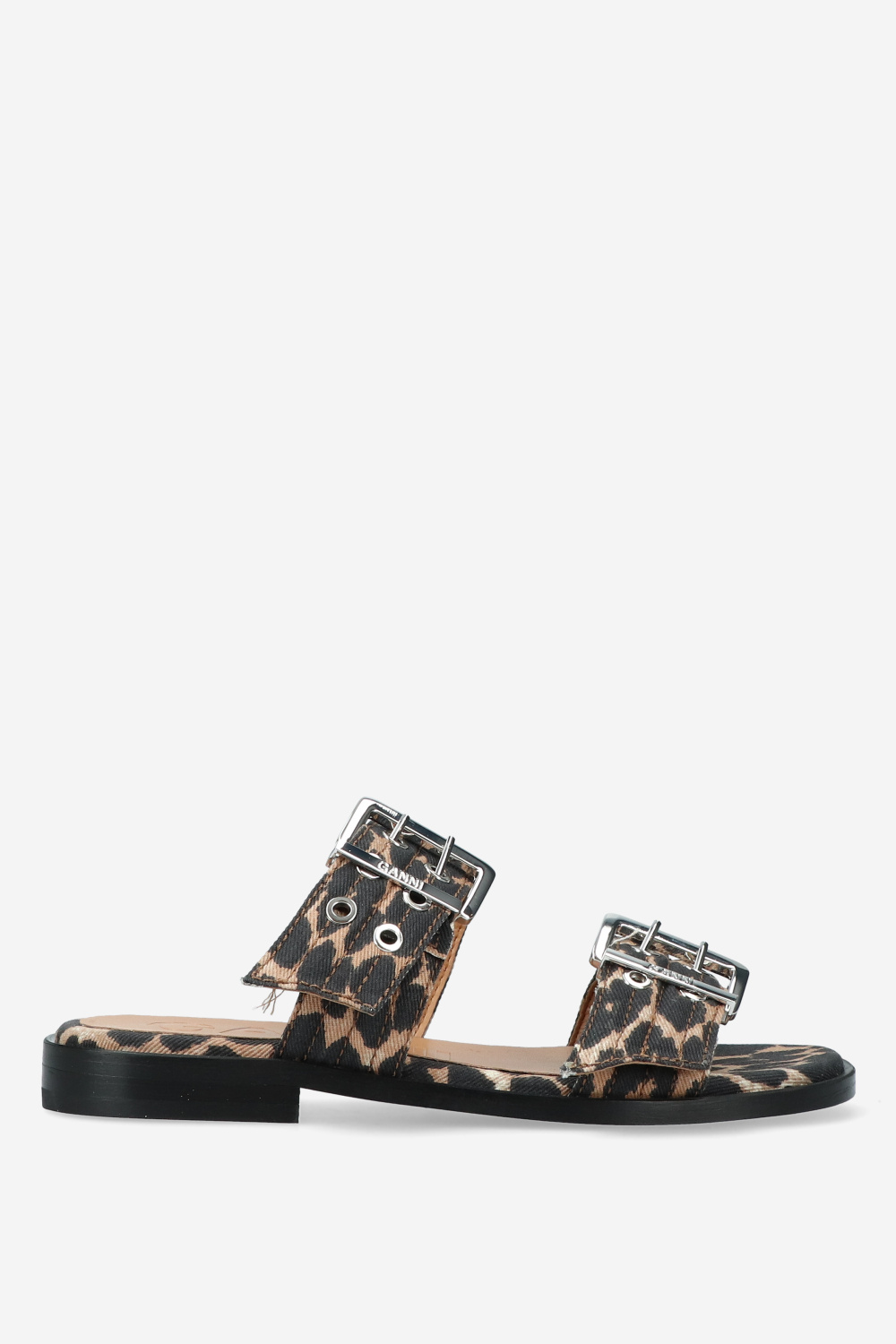 Ganni Sandals Animal print