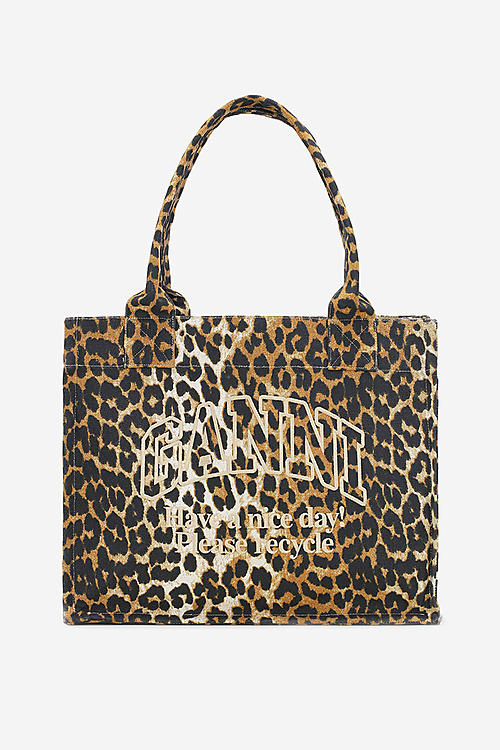 Ganni Shopper Dierenprint