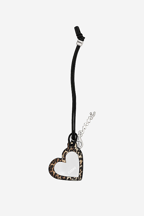 Ganni Sleutelhanger Dierenprint