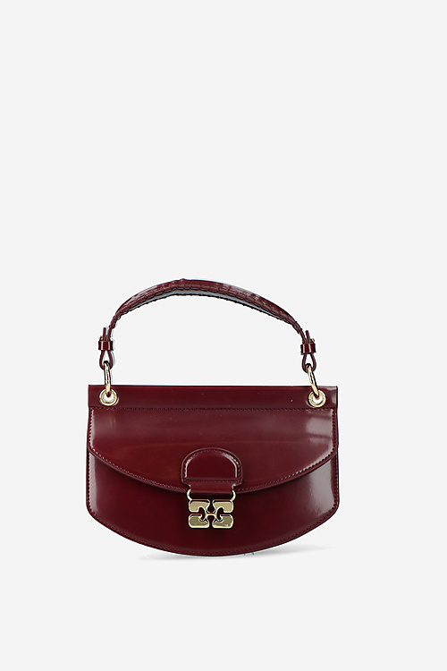 Ganni Crossbody Bordeaux