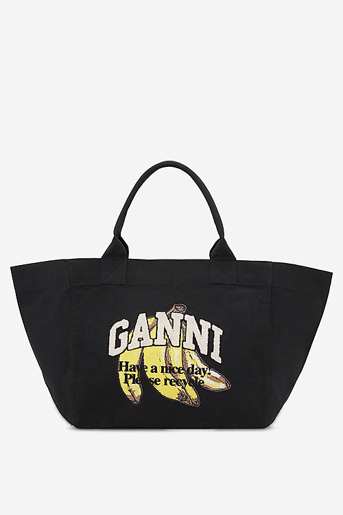 Ganni Tote bag Black