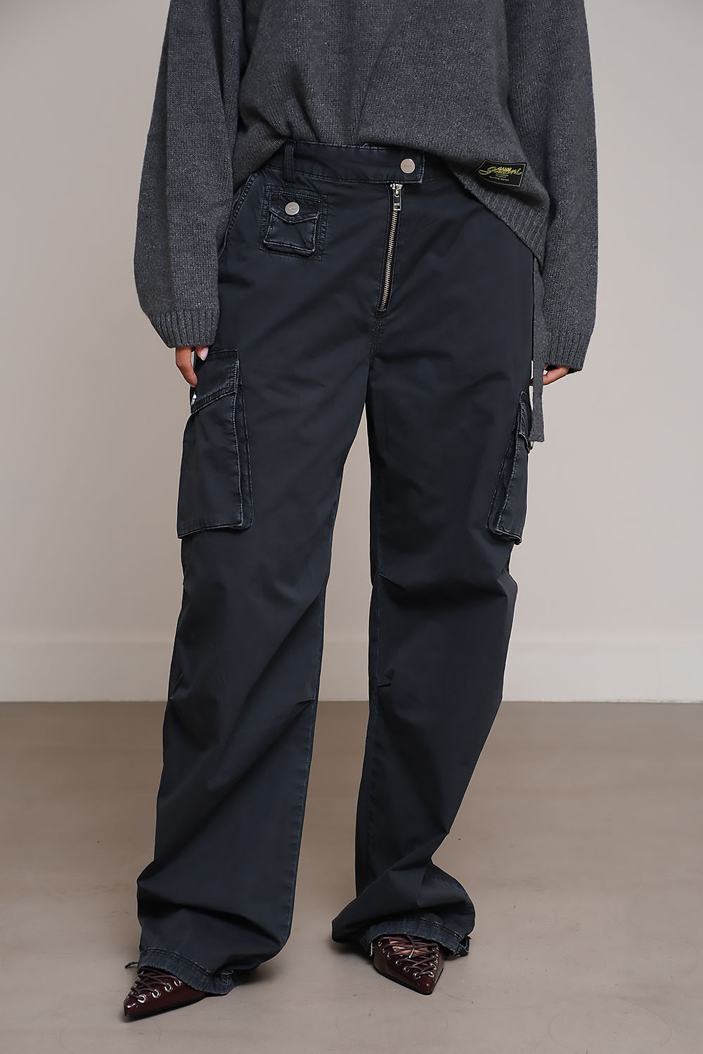 Ganni Trousers Black