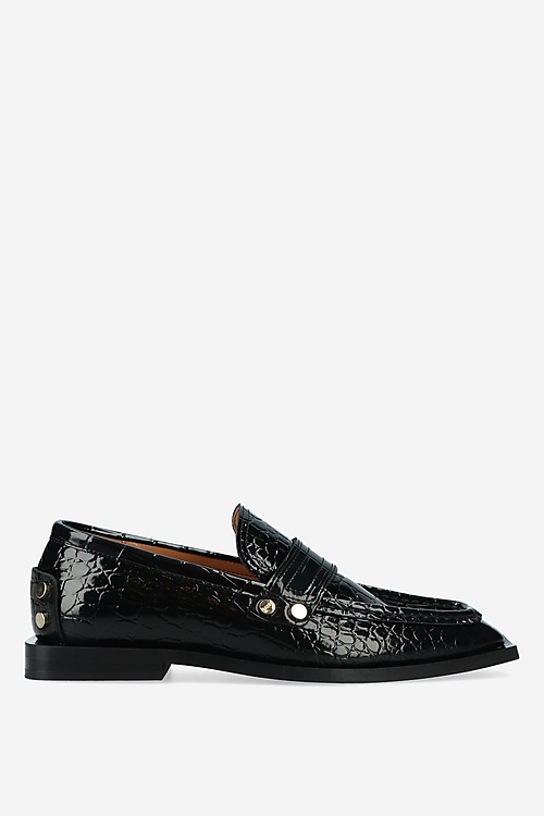 Ganni Loafers Zwart