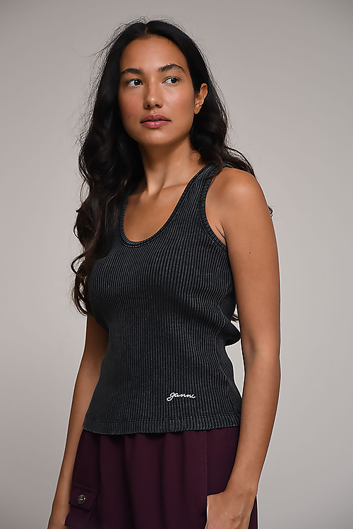 Ganni Tops Grey