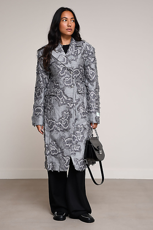 Ganni Jackets Grey