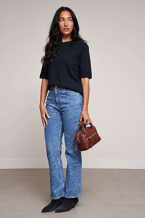 Ganni Jeans Blauw