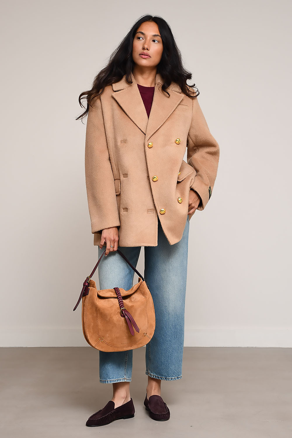 Ganni Jackets Brown