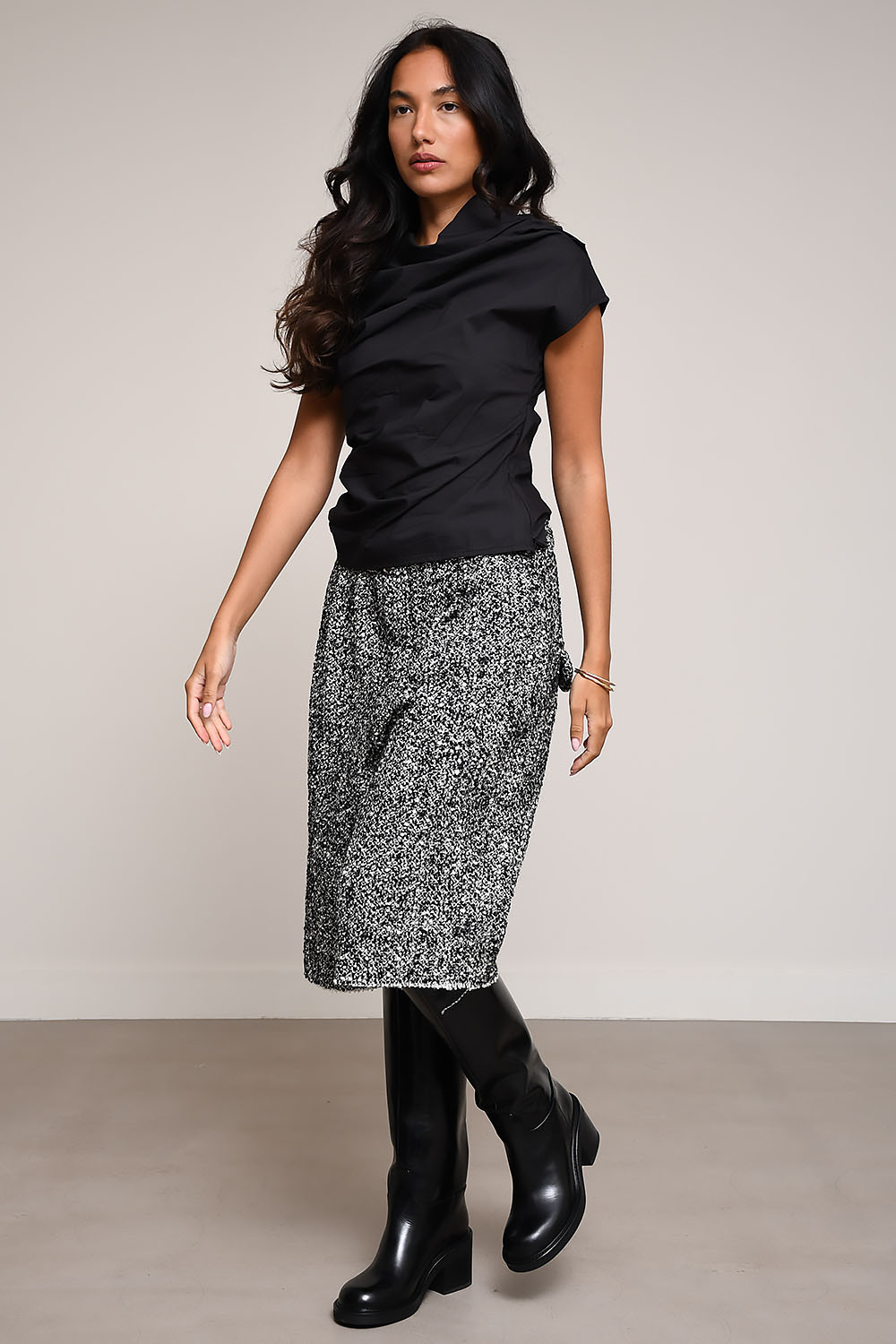 Ganni Tops Zwart