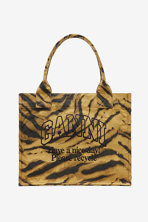 Ganni Shopper Dierenprint