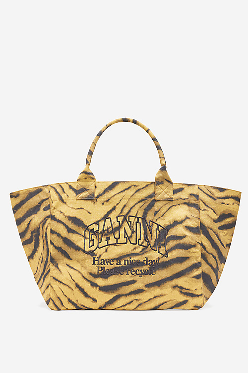 Ganni Tote bag Animal print