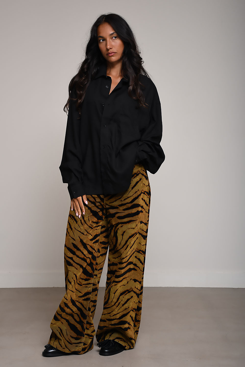 Ganni Jeans Dierenprint