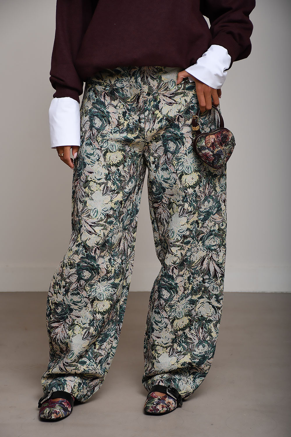 Ganni Trousers Green