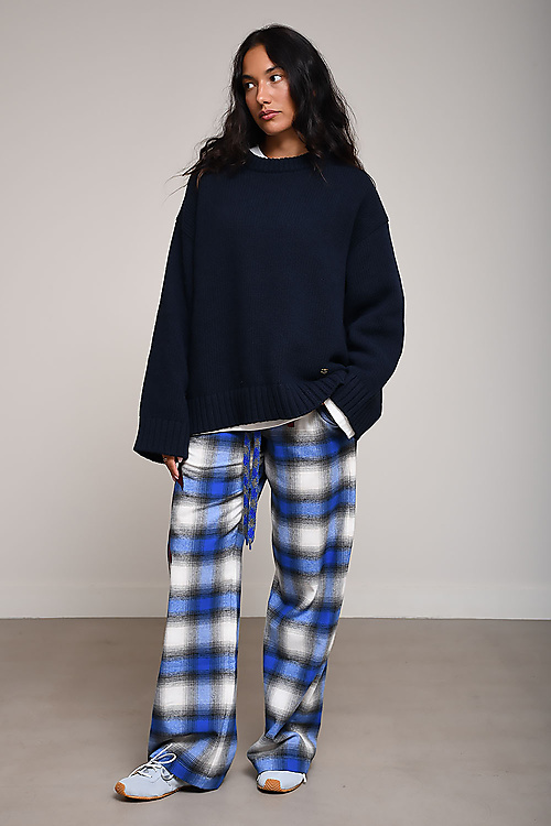 Ganni Sweaters Blue