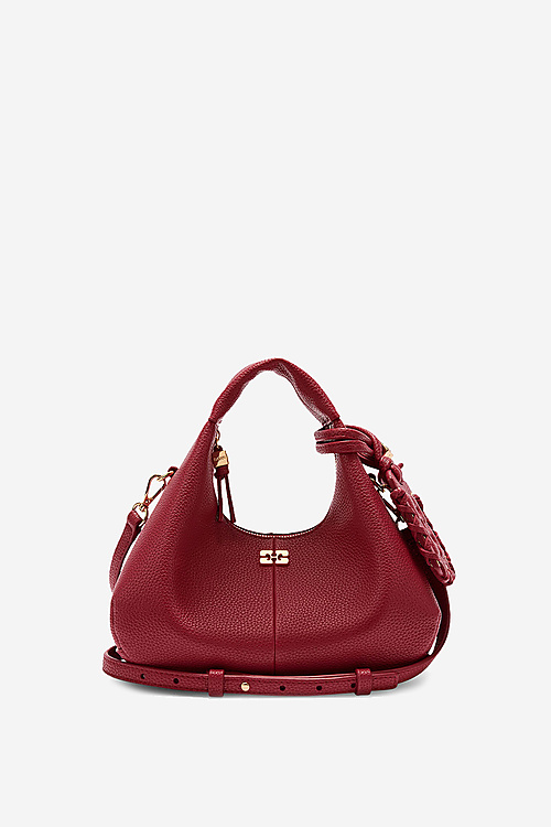 Ganni Crossbody Bordeaux