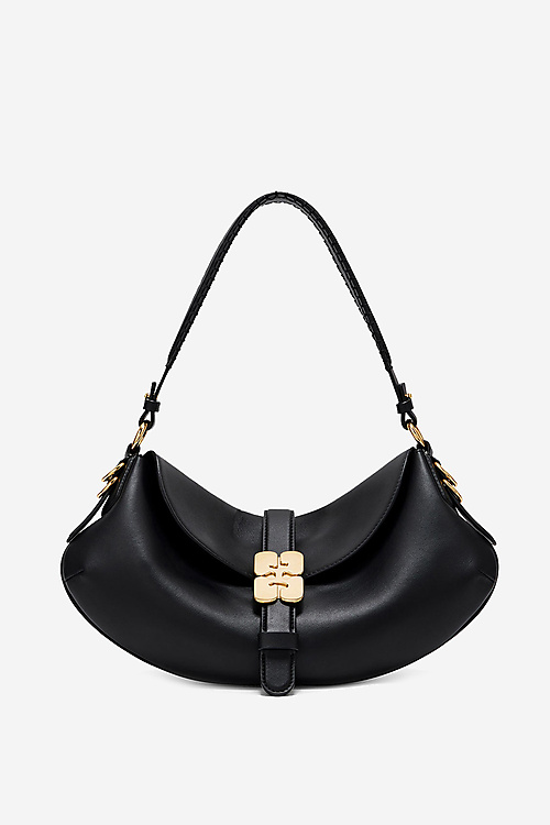 Ganni Shoulder bag Black