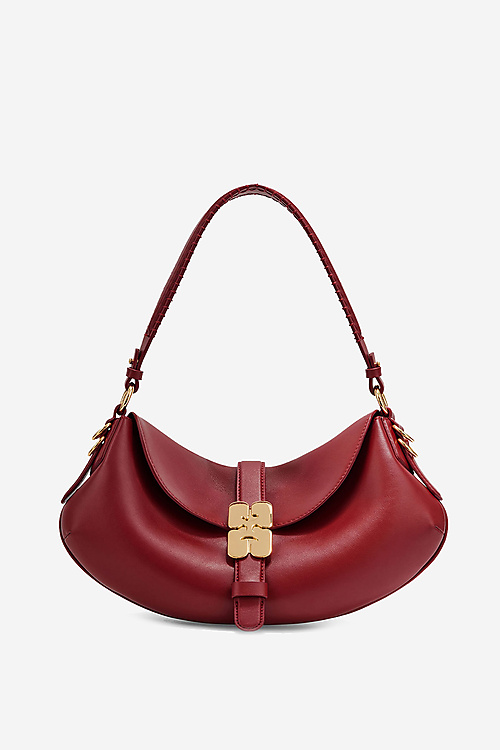 Ganni Shoulder bag Red