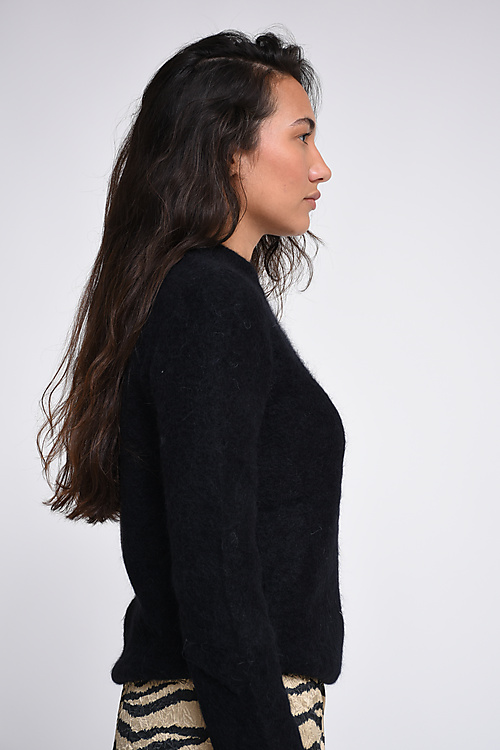 Ganni Sweaters Zwart