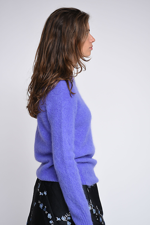 Ganni Sweaters Purple