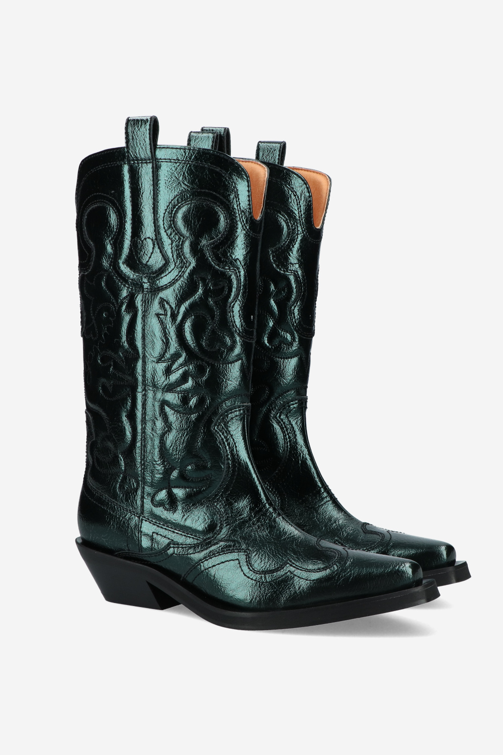 Ganni Boots Green