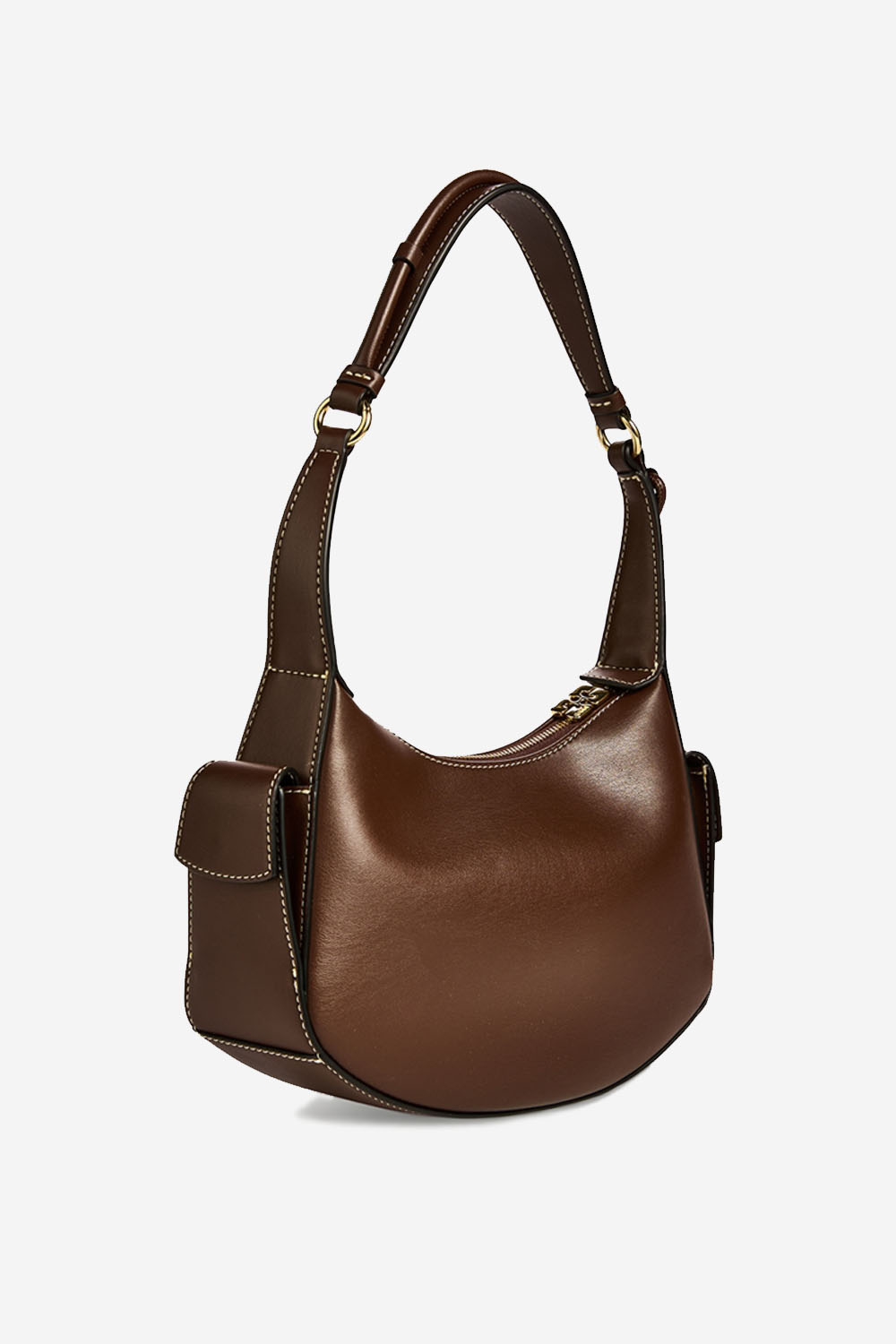 Ganni Shoulder bag Brown