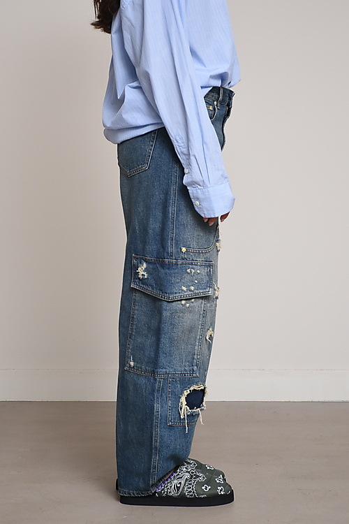 Ganni Jeans Blauw