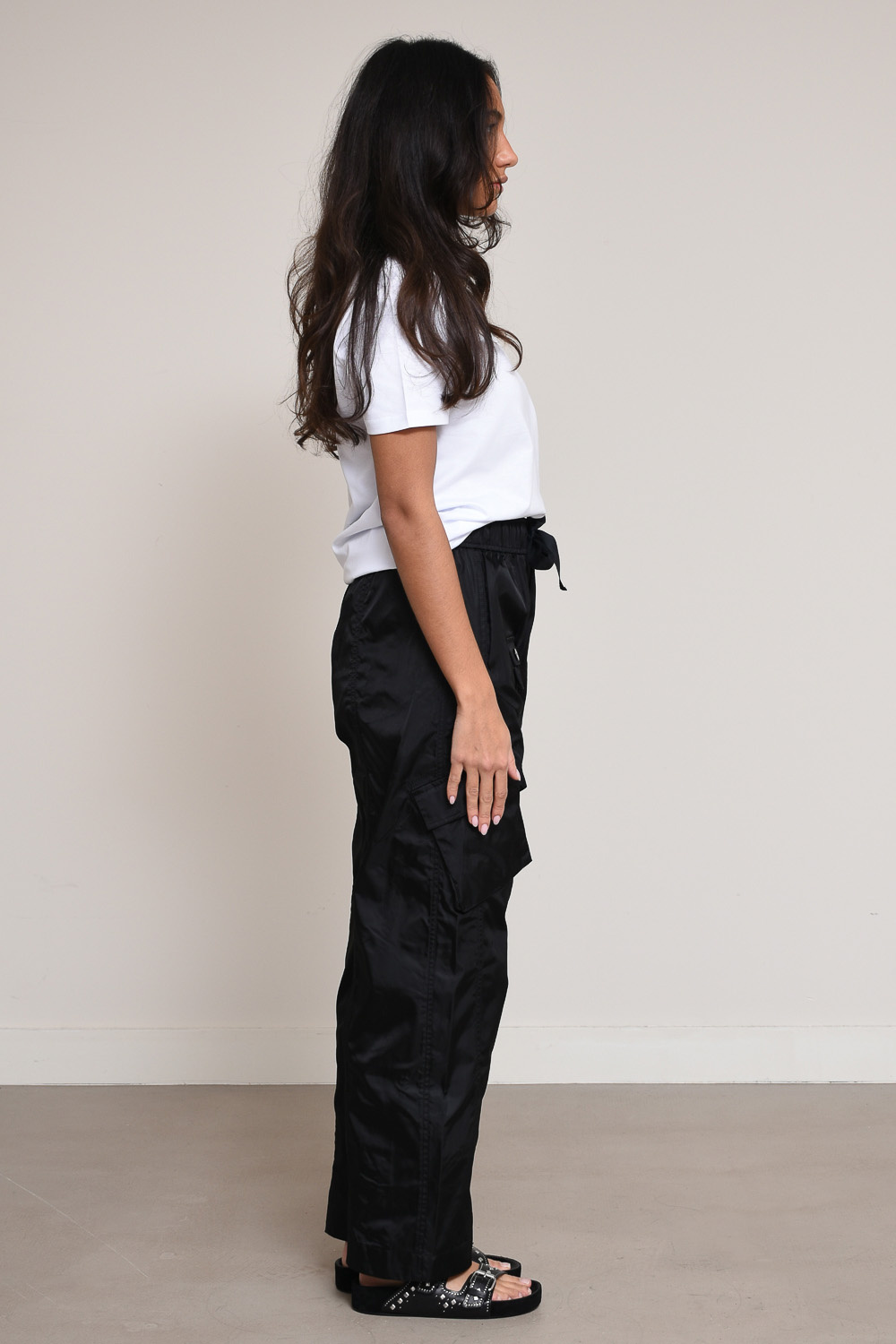 Ganni Trousers Black